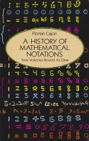 Front of A History of Mathematical Notations.