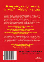 Back of Murphy's Law Book Two.