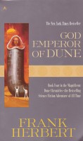 Front of God Emperor of Dune.