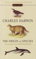 Front of The Origin of Species.