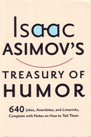 Front of Isaac Asimov's Treasury of Humor.