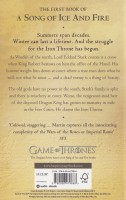 Back of A Game of Thrones.