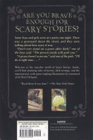 Back of Scary Stories to Tell in the Dark.