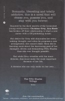 Back of Fifty Shades Darker.