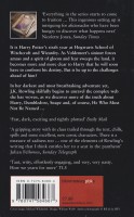 Back of Harry Potter and the Half-Blood Prince.